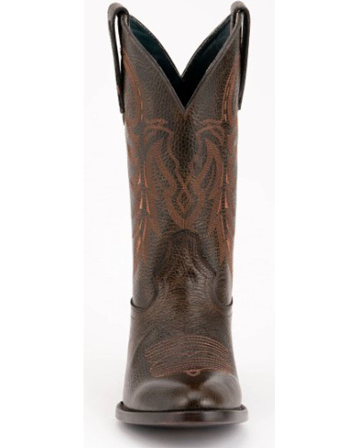 Image #4 - Ferrini Men's Remington Western Boots - Round Toe, Chocolate, hi-res