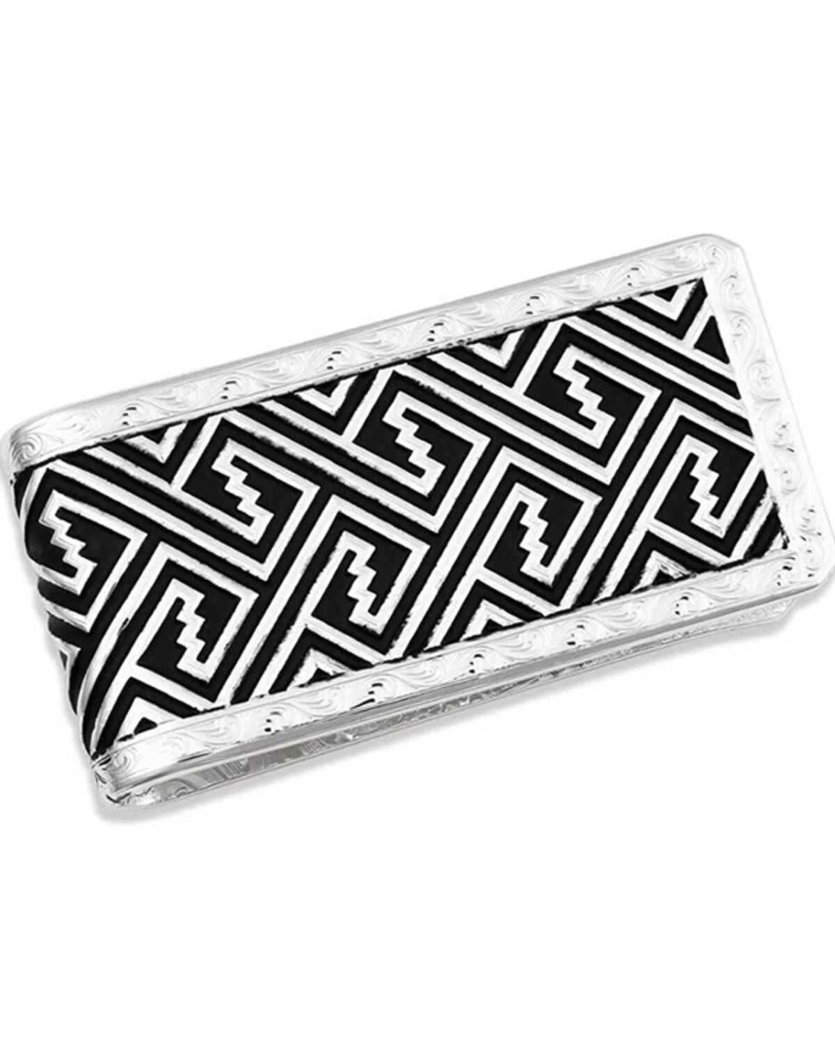 Montana Silversmiths Desert Twilight Southwestern Money Clip, Silver, hi-res