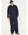 Image #1 - Hawx Men's FR Solid Coveralls - Short, Navy, hi-res