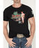 Image #3 - Red Dirt Hat Men's Pit Stop Short Sleeve Graphic T-Shirt, Black, hi-res