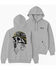 Image #4 - Troll Co Men's Headstrong Hooded Sweatshirt, Heather Grey, hi-res