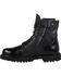 Image #3 - Rocky Men's Side Zipper Duty Boots, Black, hi-res