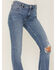 Image #2 - Free People Women's Carmen Vintage Flare Jeans, Medium Wash, hi-res