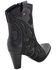 Milwaukee Leather Women's Studded Overlay Western Boots - Pointed Toe, Black, hi-res