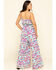 Image #5 - Rock & Roll Denim Women's Southwestern Striped Jumpsuit, Turquoise, hi-res
