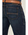 Image #4 - Ariat Men's M4 Dark Wash Colman Porter Relaxed Bootcut Stretch Denim Jeans, Dark Wash, hi-res