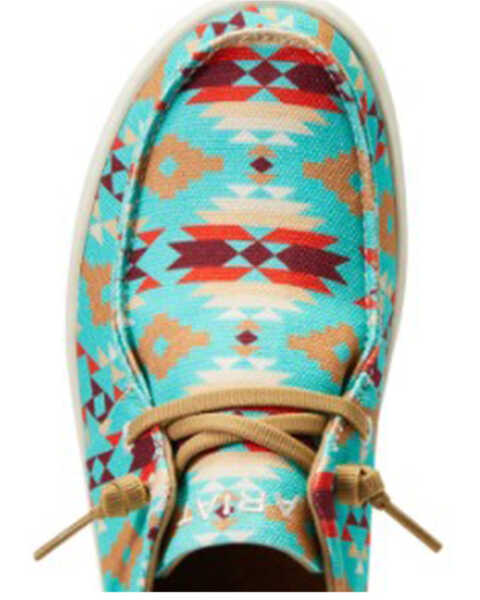 Ariat Women's Saddle Southwestern Print Casual Hilo Shoes - Moc Toe , Multi, hi-res