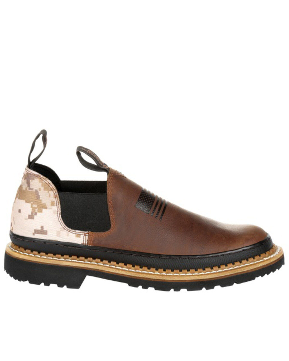 Image #2 - Georgia Boot Men's Giant Desert Camo Romeo Shoes - Round Toe, , hi-res