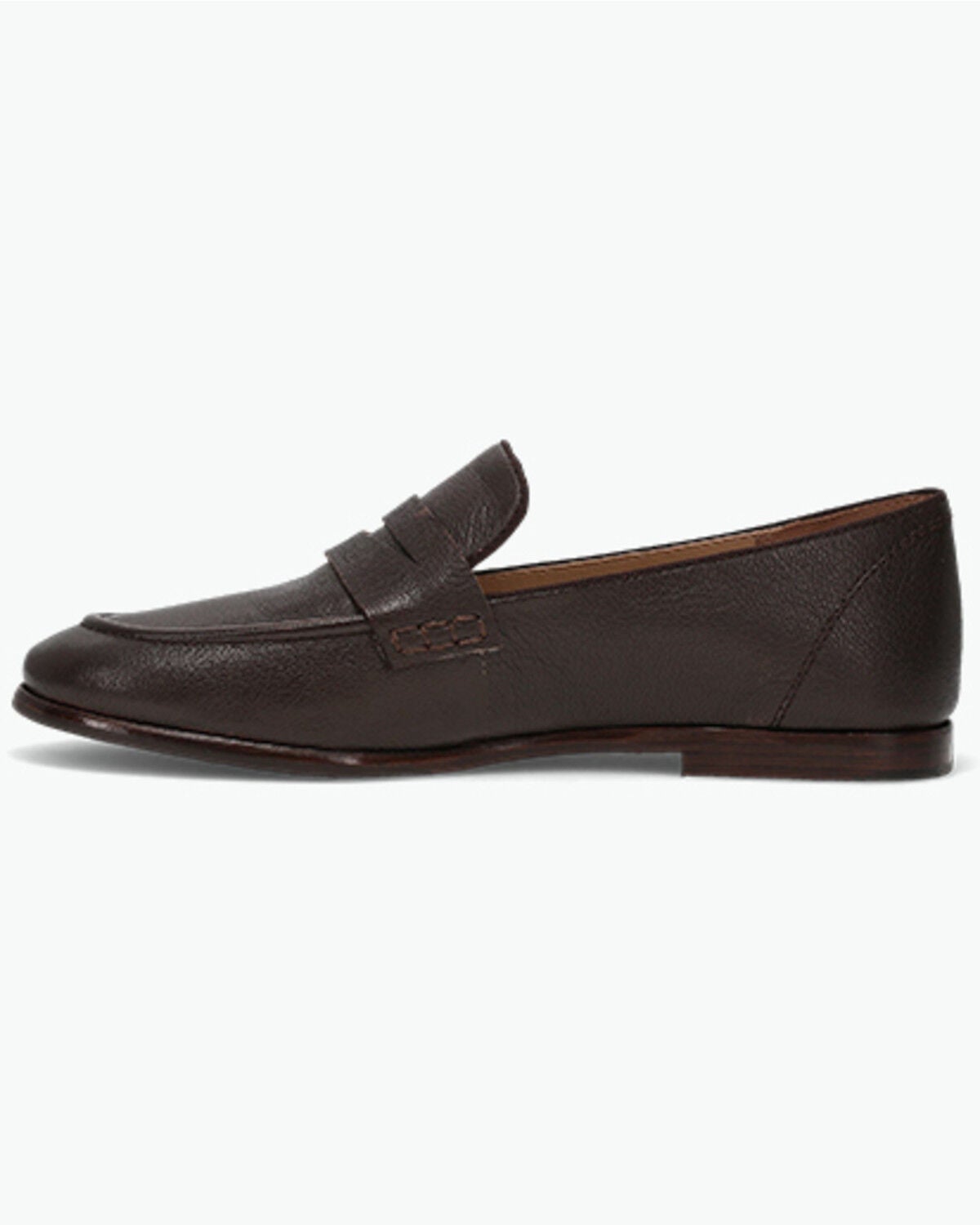 Image #3 - Frye Women's Faith Loafers, Dark Brown, hi-res
