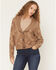 Image #1 - Pendleton Women's Textured Cardigan, Brown, hi-res