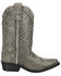 Image #2 - Smoky Mountain Girls' Magnolia Western Boots - Snip Toe, Grey, hi-res