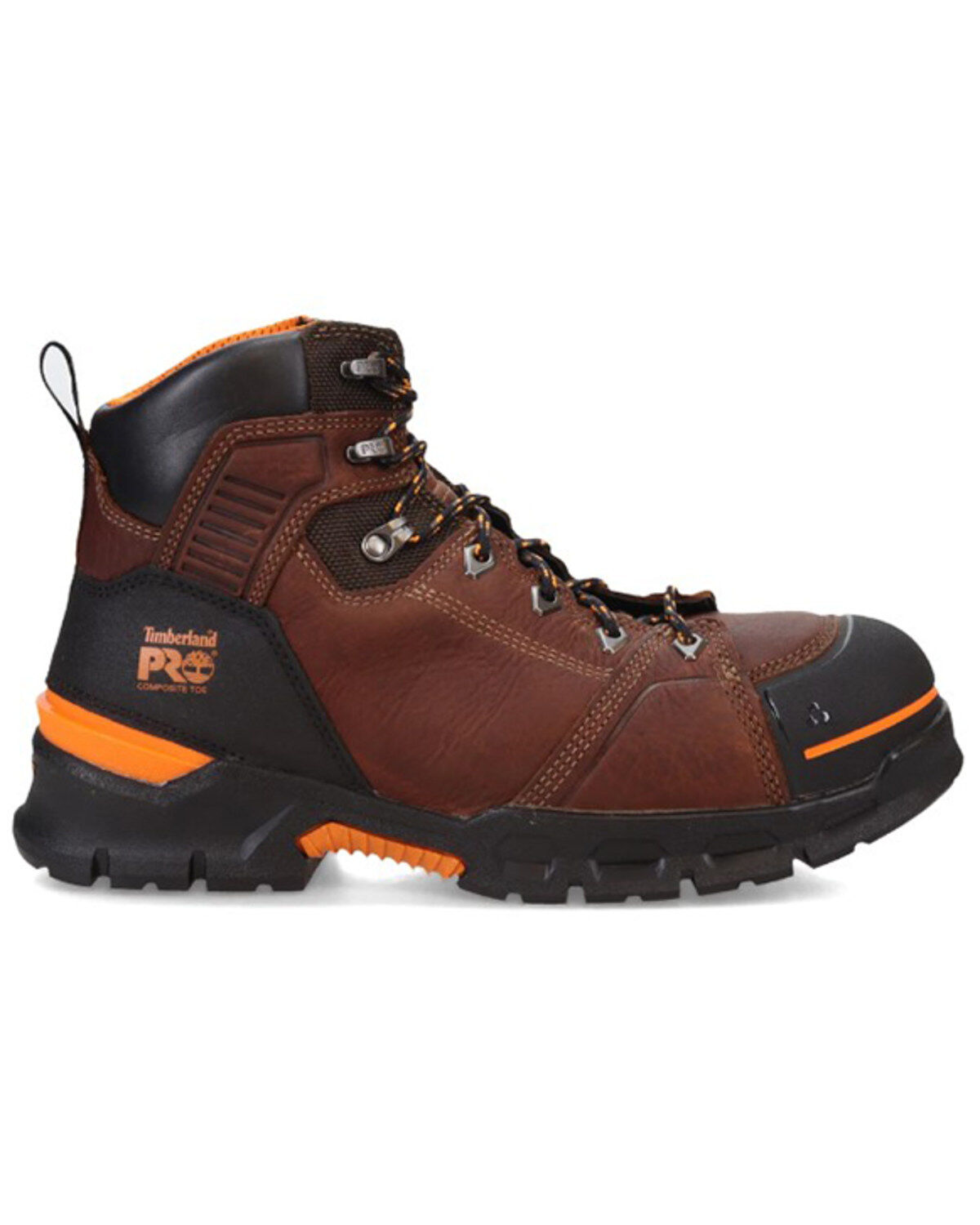 Image #2 - Timberland PRO Men's 6" Endurance Work Boots - Composite Toe, Brown, hi-res