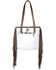 Image #1 - STS Ranchwear By Carroll Women's Clear Stadium Fringe Tote Bag, Brown, hi-res
