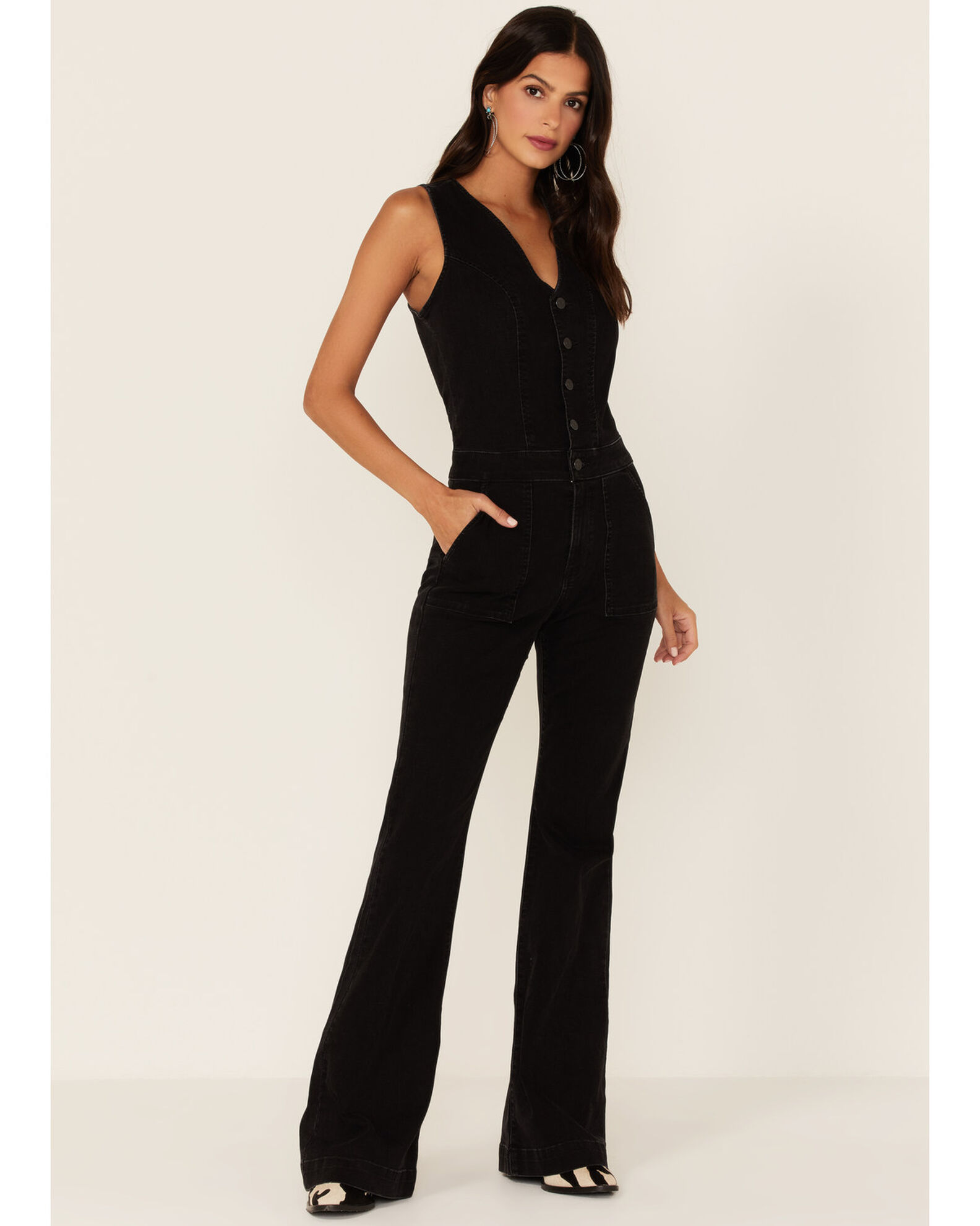Jumpsuit with boots outfit hotsell