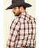 Image #5 - Roper Men's West Made Multi Rope Plaid Long Sleeve Western Shirt, , hi-res