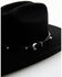 Image #1 - Austin Accent Women's Leather Rhinestone Hat Band, Black, hi-res
