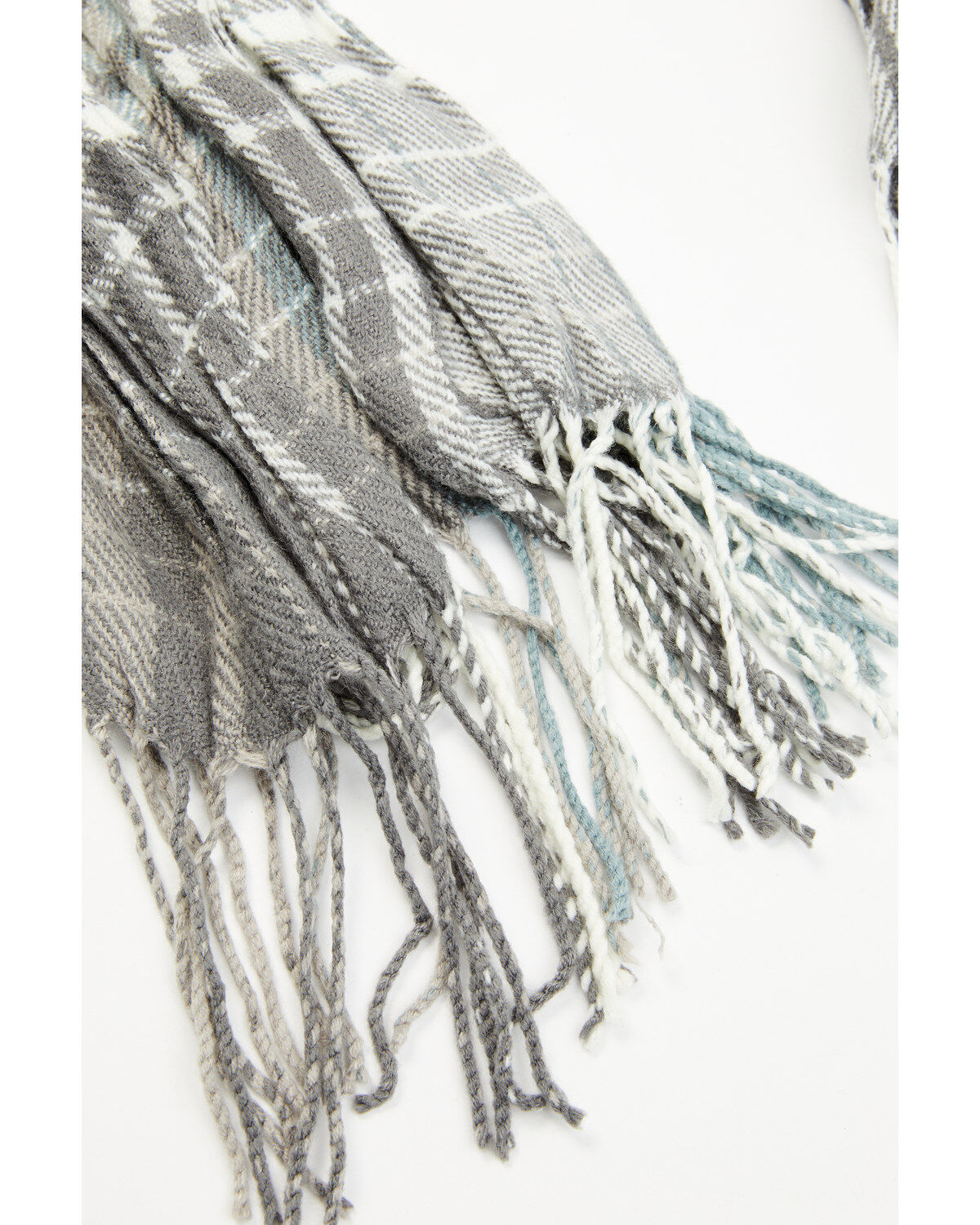 Image #2 - Cleo + Wolf Women's Crinkle Scarf, Steel Blue, hi-res