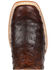 Image #6 - Durango Men's Chestnut Full-Quill Ostrich Western Boots - Square Toe, , hi-res
