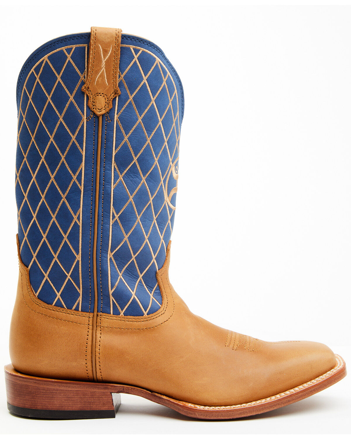 Image #2 - Hooey by Twisted X Men's 12" Hooey® Western Boots - Broad Square Toe, Tan, hi-res