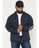 Image #2 - Ariat Men's FR Team Logo Softshell Jacket, Navy, hi-res