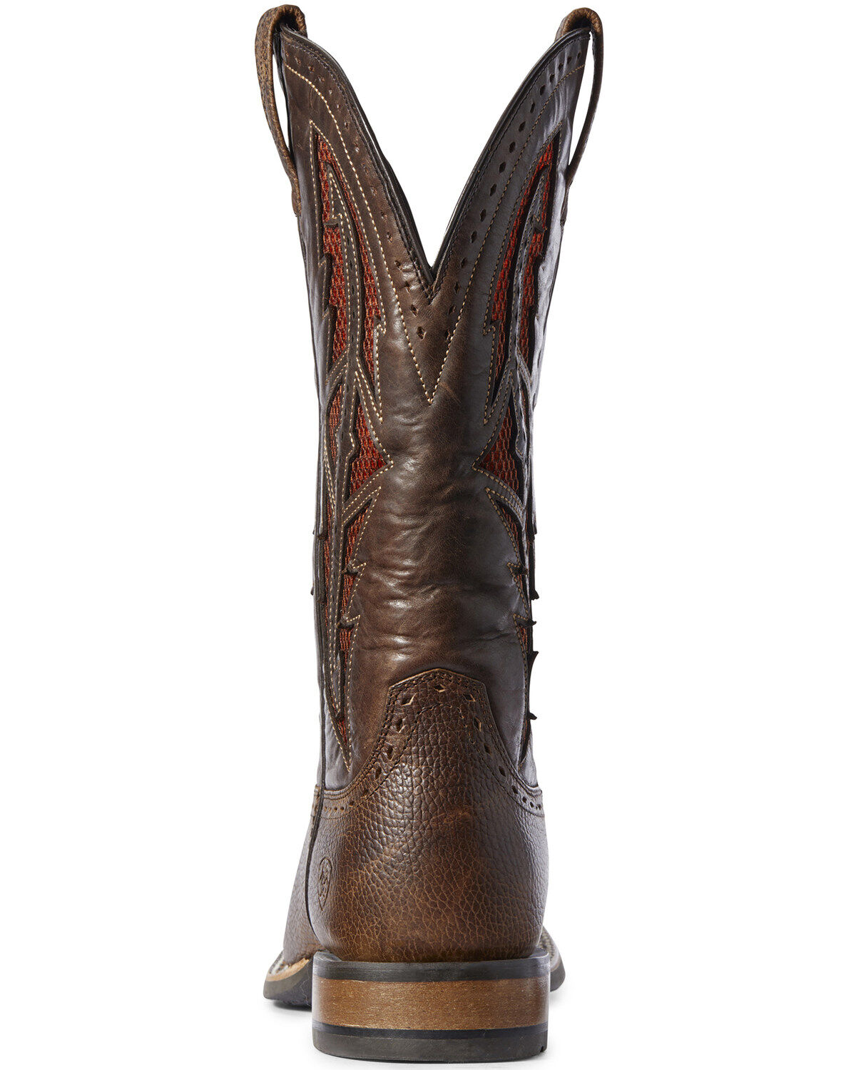 Image #3 - Ariat Men's Cowhand VentTEK Western Boots - Broad Square Toe, , hi-res