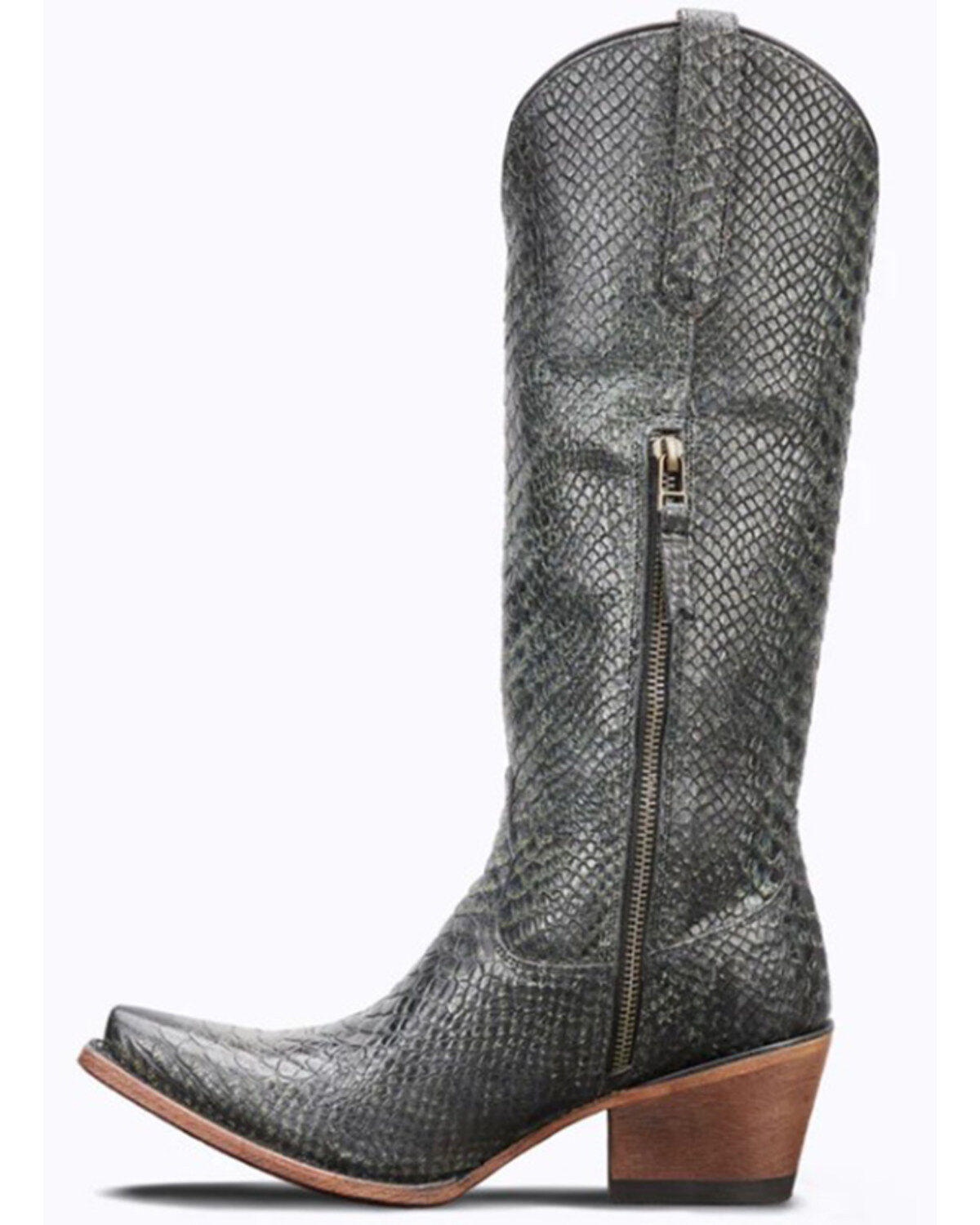 Image #3 - Junk Gypsy By Lane Women's Highway Snake Print Western Boot - Snip Toe, , hi-res