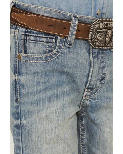 Cody James Boys' Crupper Light Wash Slim Straight Jeans - Sizes 4-8, Blue, hi-res