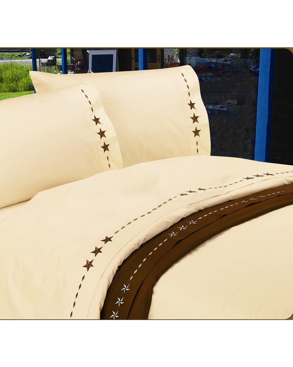 Image #1 - HiEnd Accents Star Queen Sheet Set - 4 Piece, , hi-res