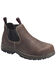 Image #1 - Avenger Men's Foreman Pull On Work Boots - Composite Toe, Brown, hi-res