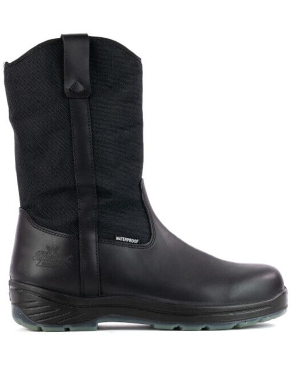 Image #2 - Thorogood Men's Thoro-Flex Work Boots - Soft  Toe, Black, hi-res