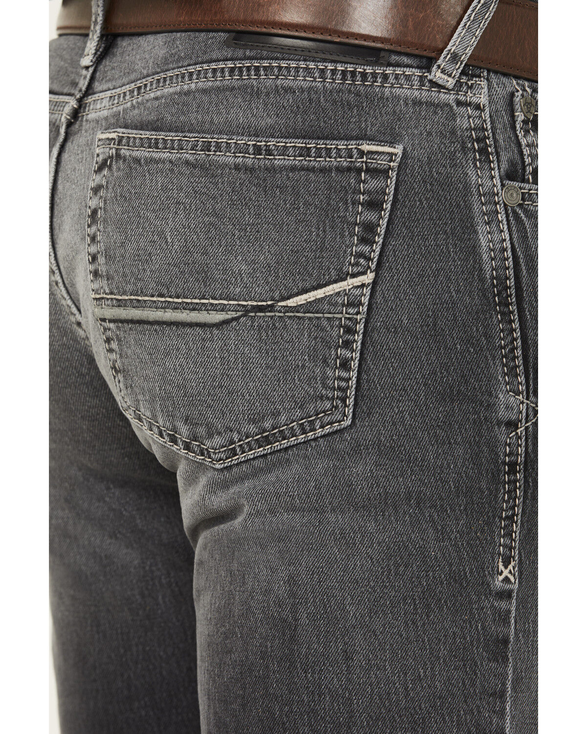 Product Name:  Ariat Men's M8 Modern Rolland Straight Slim Stretch Denim Jeans