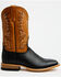 Image #2 - Horse Power Men's Western Boots - Broad Square Toe, Black, hi-res