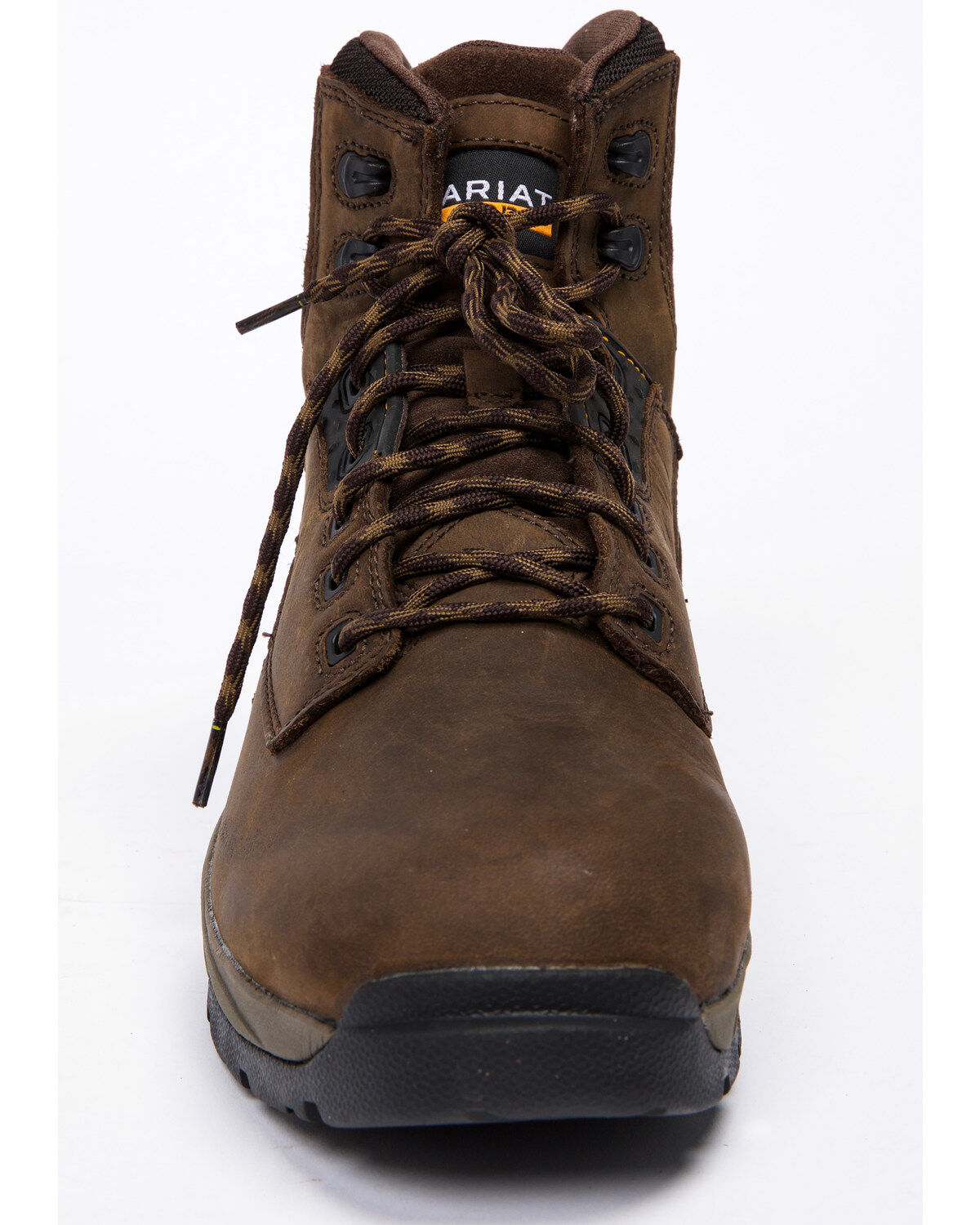Image #4 - Ariat Men's Mastergrip 6" Waterproof Work Boots - Soft Toe, Brown, hi-res