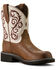 Image #1 - Ariat Women's Fatbaby Heritage Lilah Western Boots - Round Toe, Brown, hi-res