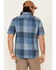 Image #4 - Carhartt Men's Plaid Print Rugged Flex Short Sleeve Button Down Work Shirt , , hi-res