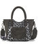 Image #2 - Wrangler Women's Leopard Print Small Crossbody Tote, Black, hi-res