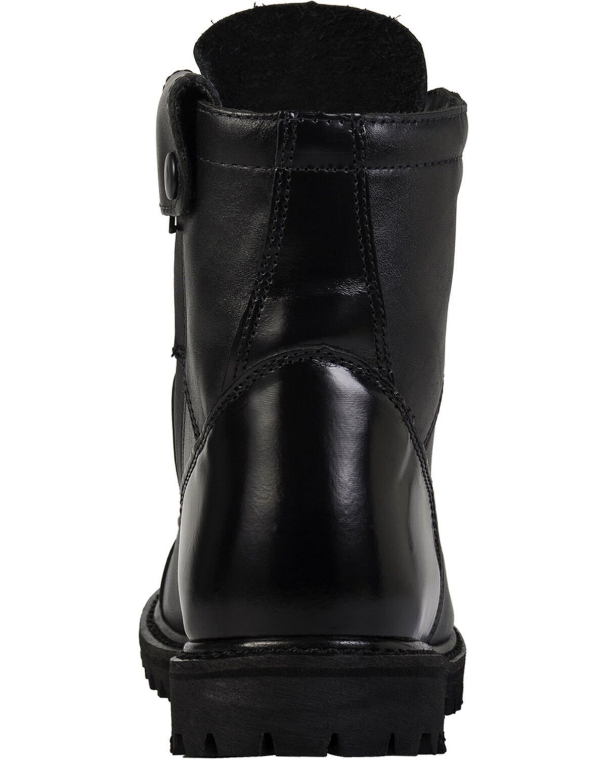 mens snow boots with side zipper