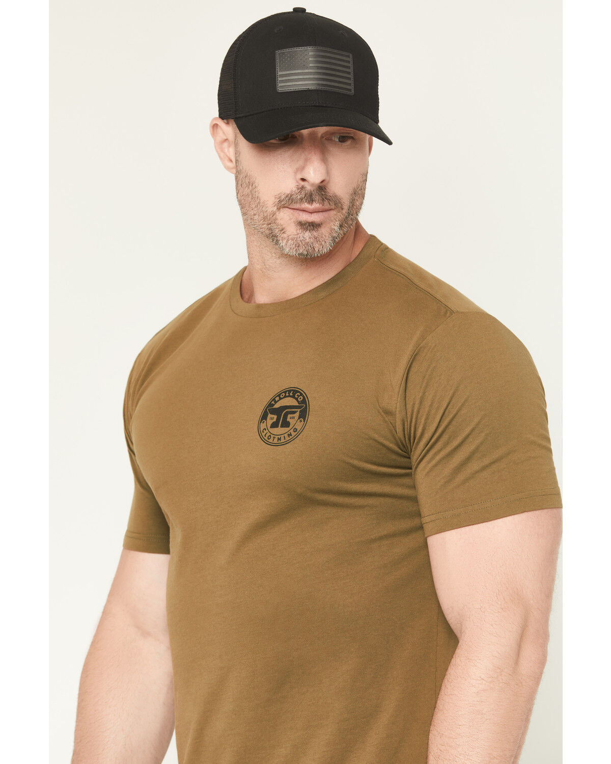 Image #3 - Troll Co Men's SLIC Short Sleeve Graphic T-Shirt, Green, hi-res