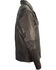 Image #2 - Milwaukee Leather Men's Lightweight Extra Long Biker Jacket - Big 4X, Black, hi-res