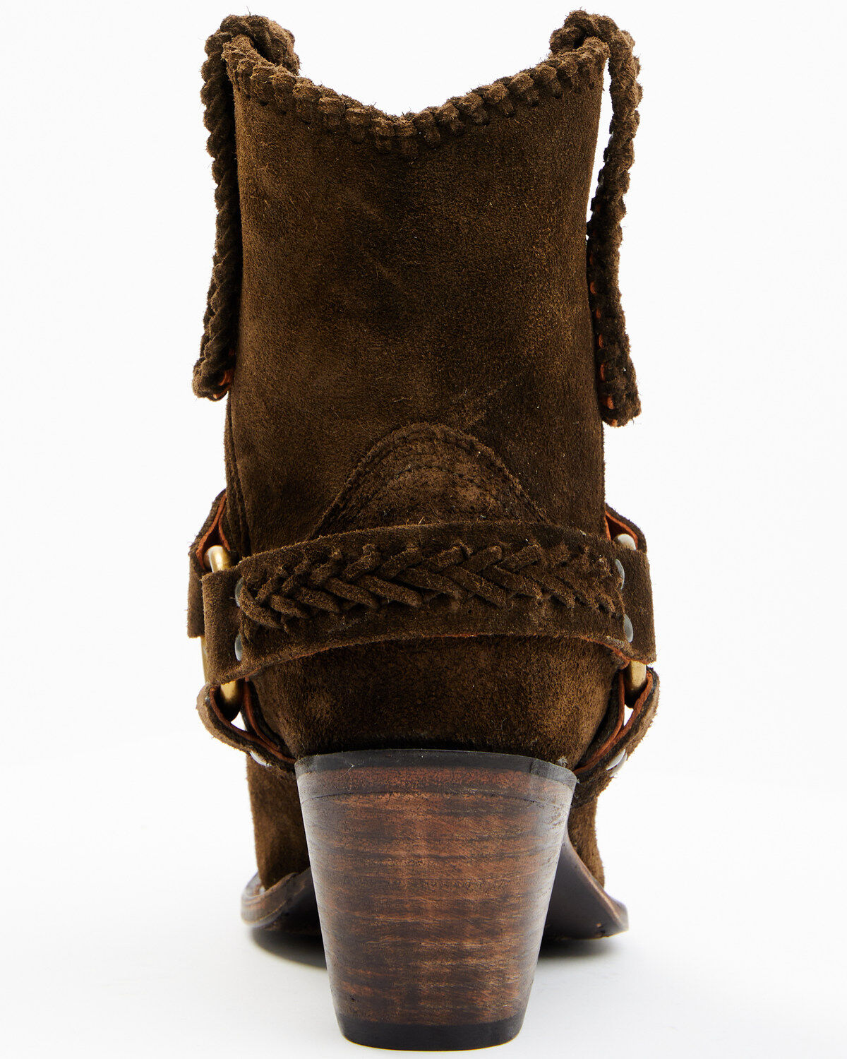 Image #5 - Cleo + Wolf Women's Willow Western Fashion Booties - Snip Toe, Olive, hi-res