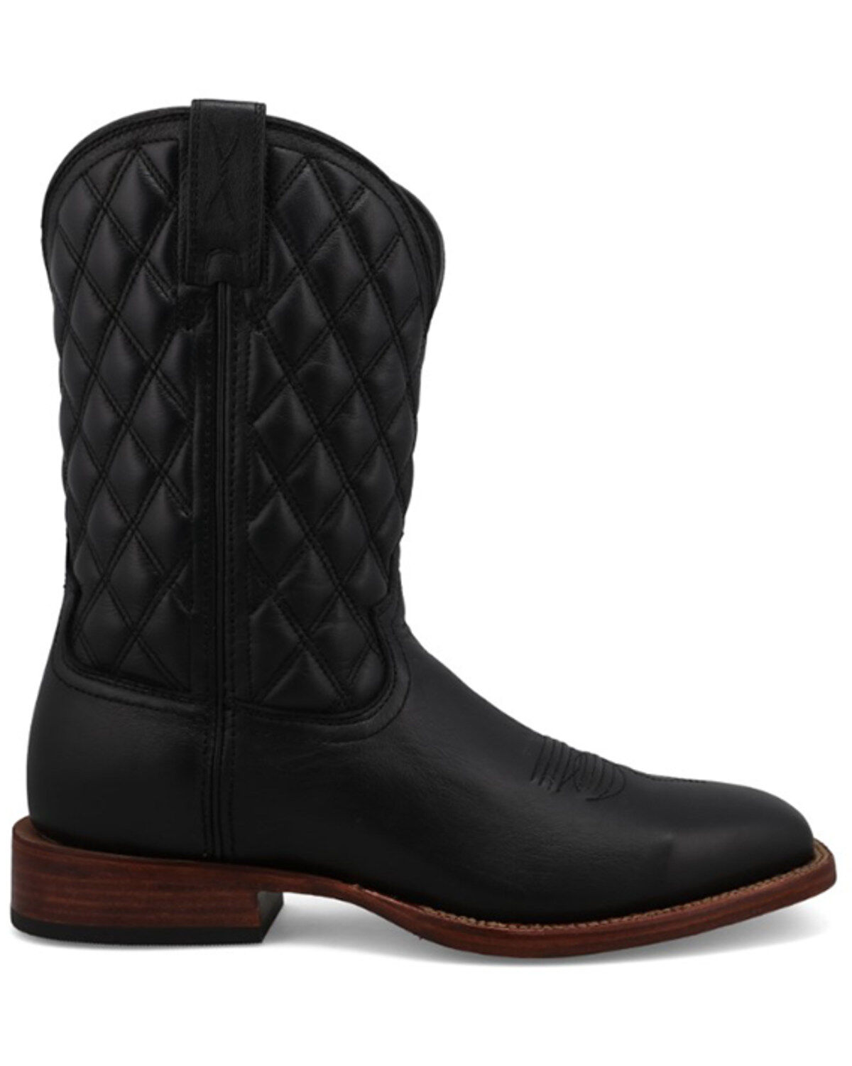 Image #2 - Twisted X Men's 11" Tech X™ Western Boots - Broad Square Toe, Black, hi-res