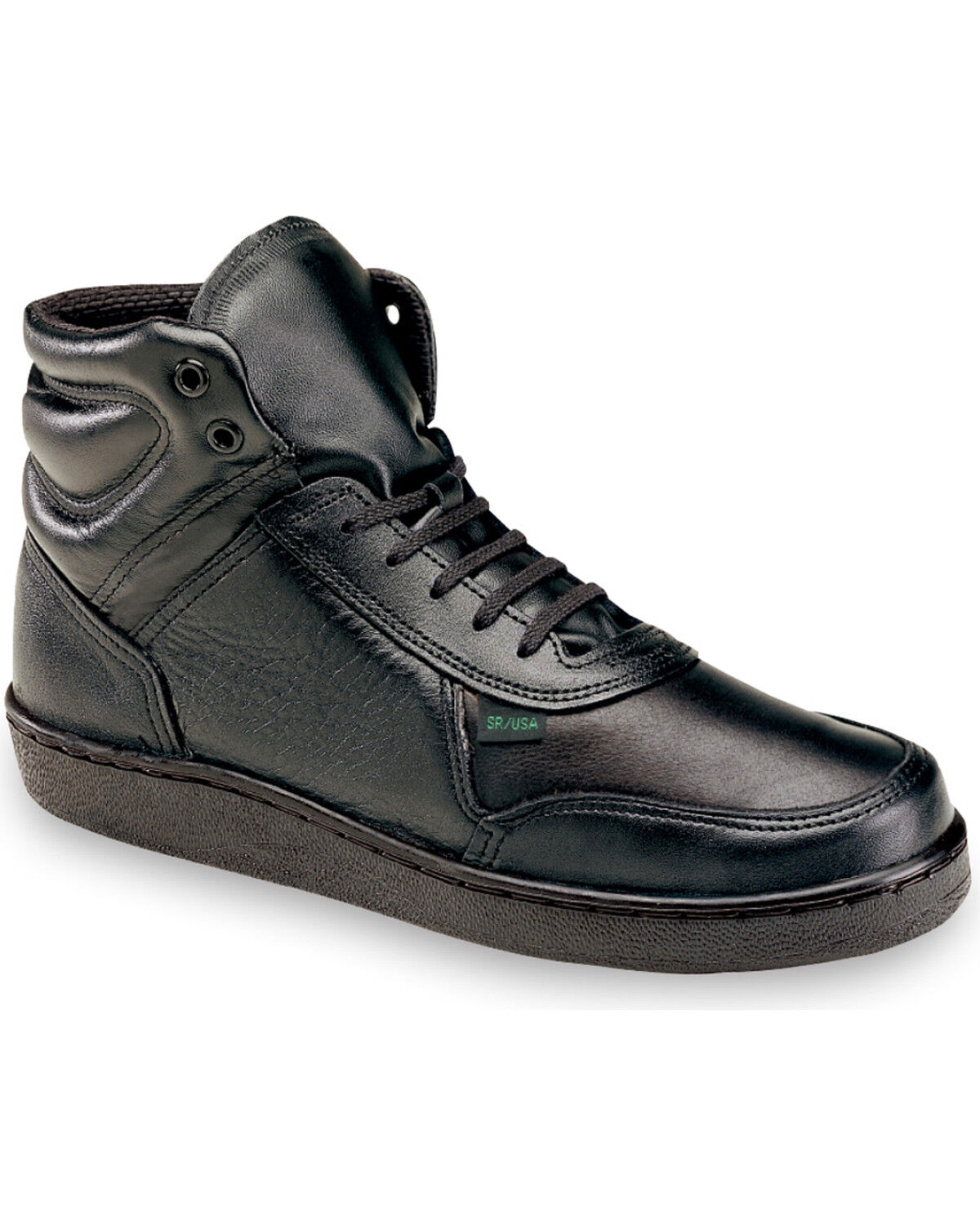 Image #1 - Thorogood Women's Postal Certified Code 3 Mid Cut Work Shoes, Black, hi-res