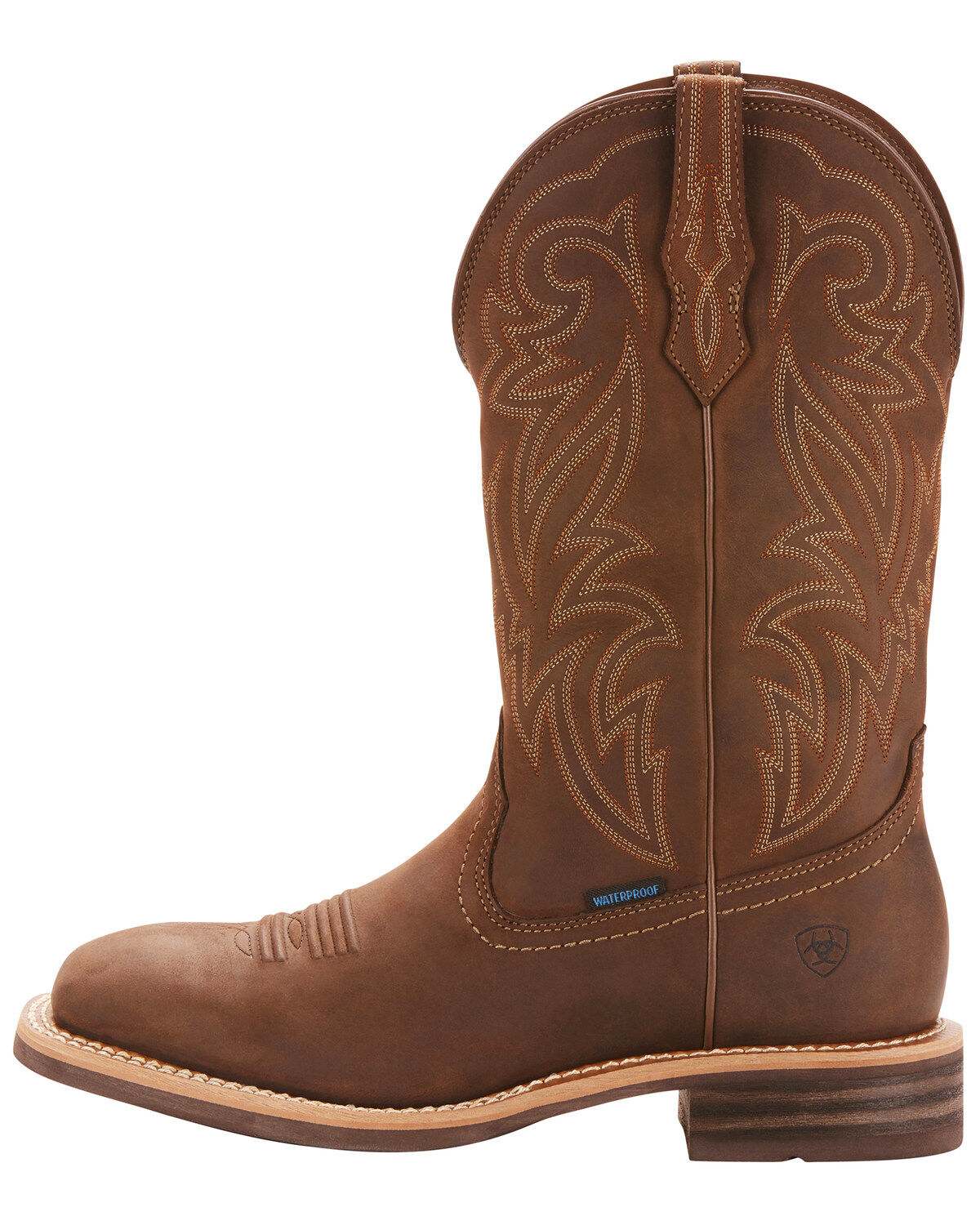 waterproof square toe cowboy boots