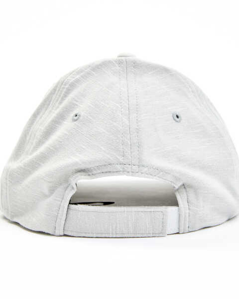 Image #3 - John Deere Men's Gray Offset Embroidered Logo Mesh-Back Ball Cap, Grey, hi-res