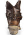 Image #7 - Liberty Black Women's Volcano Brass Studded Harness Booties - Pointed Toe , , hi-res