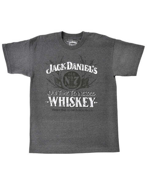 Jack Daniel's Men's Corn Mash Short Sleeve T-Shirt, Grey, hi-res