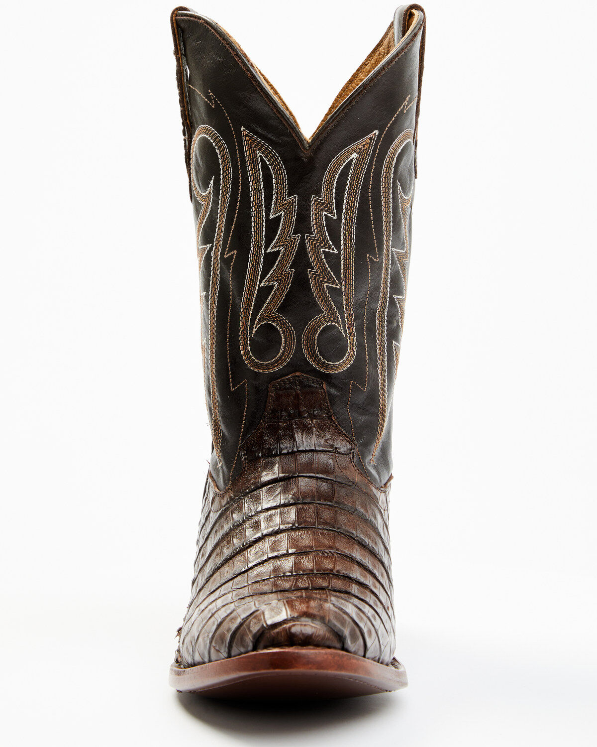Cody James Men's Exotic Caiman Tail Skin Cowboy Boot Broad Squar 並行輸入品 CODY JAMES MEN\u0027S EXOTIC CAIMAN TAIL SKIN WESTERN BOOTS-BROAD SQ