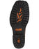 Image #5 - Ad Tec Men's Brown Western Work Boots - Steel Toe, Brown, hi-res