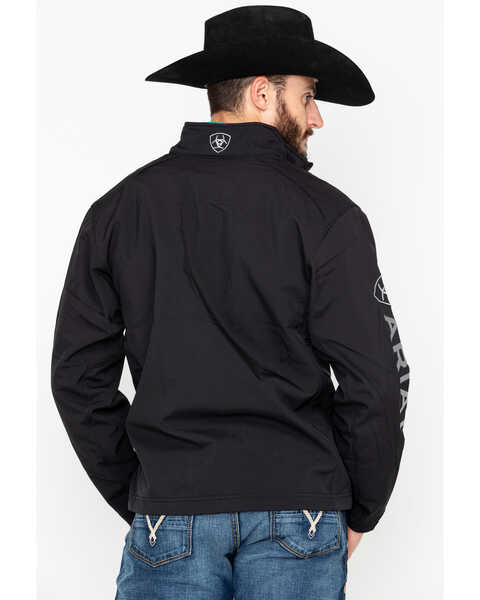 Image #2 - Ariat Men's Logo 2.0 Softshell Jacket , Black, hi-res