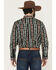 Image #4 - RANK 45® Men's Fargo Southwestern Striped Long Sleeve Button-Down Stretch Western Shirt, Multi, hi-res